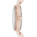 Michael Kors Delray Rose Gold Dial Pink Steel Strap Watch for Women - MK4322