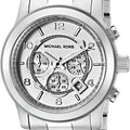 Michael Kors Runway Silver Dial Silver Steel Strap Watch for Men- MK8086