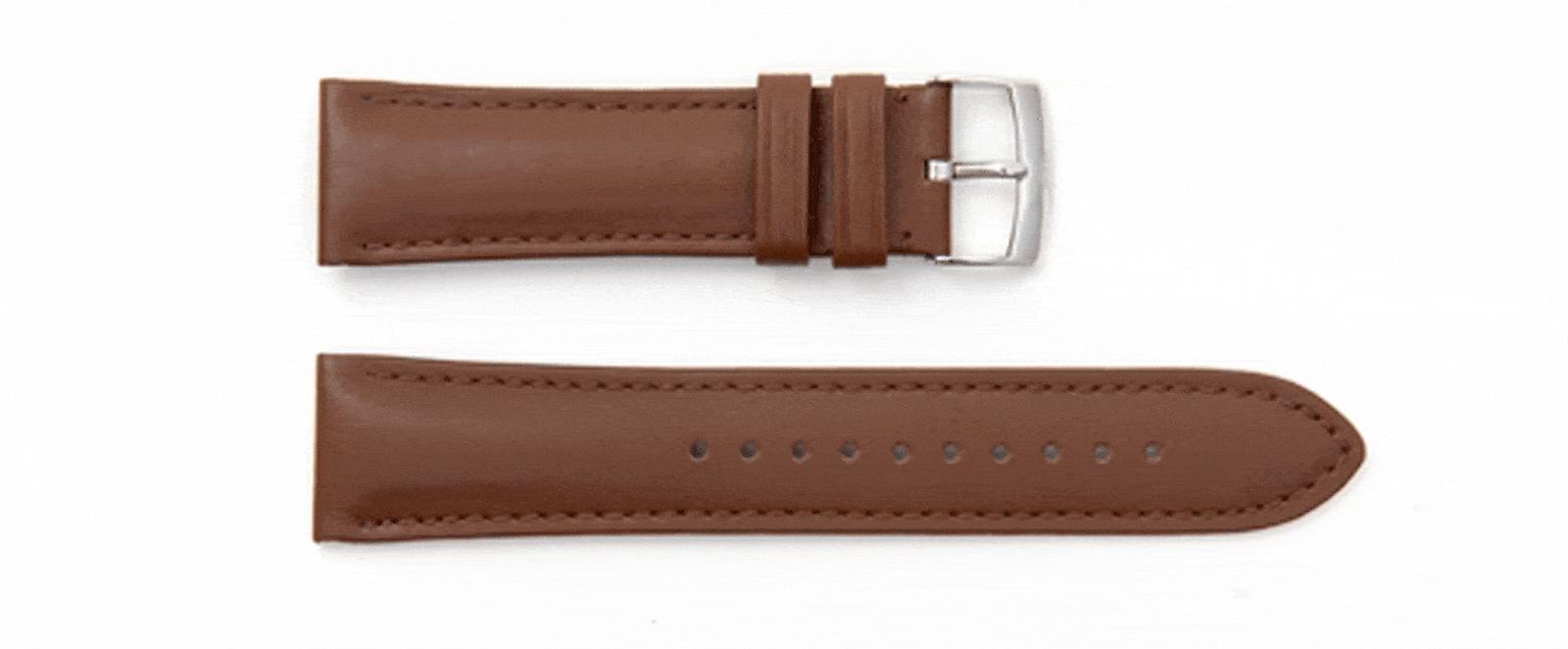 Emporio Armani Renato Silver Dial Brown Leather Strap Watch For Men - AR2463