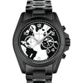 Michael Kors Bradshaw Stop Hunger Black Dial Black Steel Strap Watch for Women - MK6271