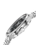 Salvatore Ferragamo Sapphire Chronograph Black Dial Silver Steel Strap Watch for Men - SFME00321