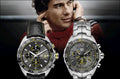 Tag Heuer Formula 1 Senna Edition Quartz Chronograph Grey Dial Silver Steel Strap Watch for Men - CAZ101AF.BA0637