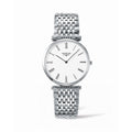 Longines La Grande Classique De Longines White Dial Silver Mesh Bracelet Watch for Women - L4.755.4.11.6