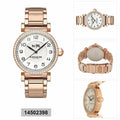 Coach Madison White Dial Rose Gold Steel Strap Watch for Women - 14502398