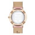 Coach Delancey Gold Dial Pink Leather Strap Watch for Women - 14503332