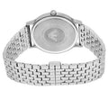 Emporio Armani Kappa Black Dial Silver Steel Strap Watch For Men - AR11152