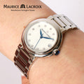 Maurice Lacroix Fiaba Mother of Pearl Dial Silver Steel Strap Watch for Women - FA1004-SS002-170-1