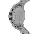 Burberry Utilitarian Chronograph Black Dial Silver Steel Strap Watch For Men - BU9800