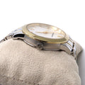 Burberry Heritage White Dial Two Tone Steel Strap Watch for Men - BU1358