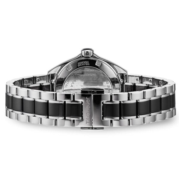 Tag Heuer Formula 1 Quartz Diamonds Black Dial Two Tone Steel Strap Watch for Women - WBJ141AB.BA0973