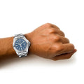 Breitling Colt Automatic Blue Dial Silver Steel Strap Mens Watch - A1738811/C906/173A