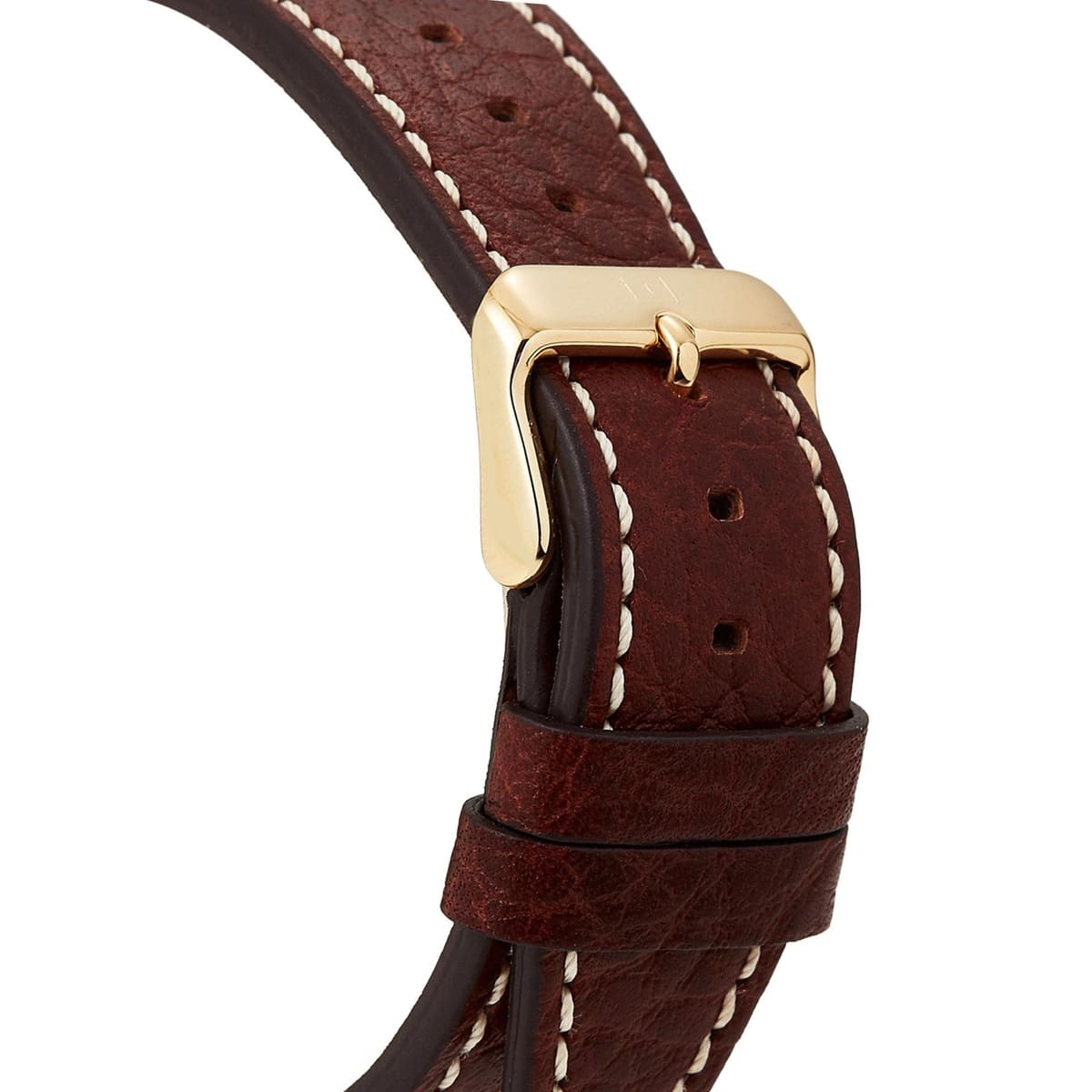 Tommy Hilfiger Jake Quartz White Dial Brown Leather Strap Watch for Men - 1791231
