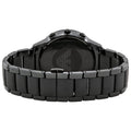 Emporio Armani Ceramica Chronograph Black Dial Black Steel Strap Watch For Men - AR1451