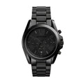 Michael Kors Bradshaw Black Dial Black Steel Strap Watch for Men - MK5550