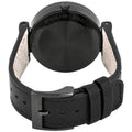 Gucci Interlocking G Black Dial Black Leather Strap Watch For Women - YA133302