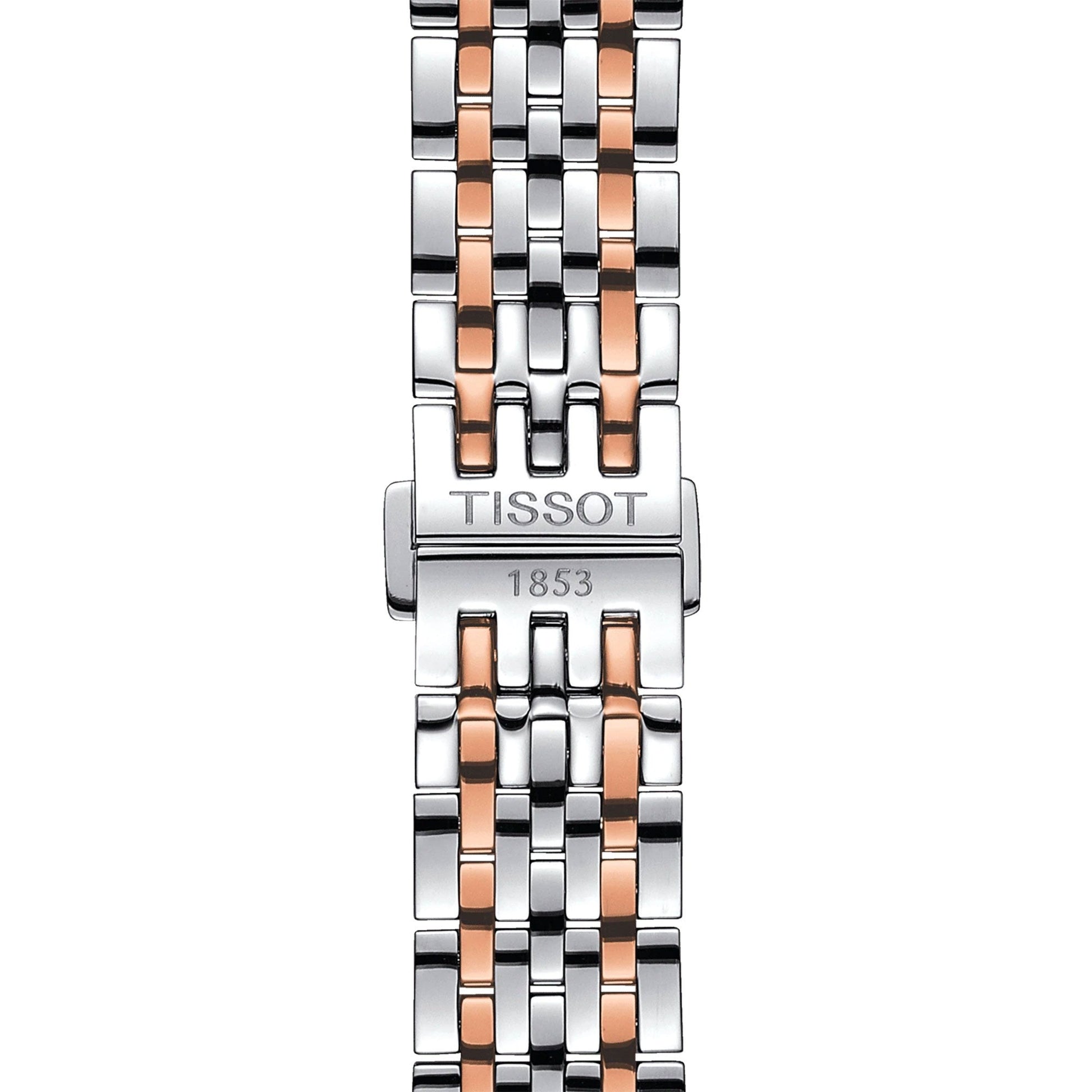Tissot Le Locle Automatic Cosc Silver Dial Two Tone Steel Strap Watch For Men - T006.407.22.033.00