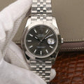 Rolex Datejust 41 Grey Dial Silver Steel Jubilee Bracelet Watch for Men - M126300-0008