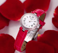 Tissot Bellissima Small Lady Mother of Pearl Dial Pink Leather Strap Watch For Women - T126.010.66.113.00