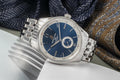 Breitling Premier Automatic 40mm Blue Dial Silver Steel Strap Watch for Men - A37340351C1A1