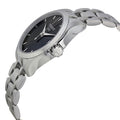 Tissot T Trend Couturier Lady Black Dial Silver Steel Strap Watch For Women - T035.210.11.051.00