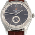 Breitling Premier Automatic 40mm Grey Dial Brown Leather Strap Watch for Men - A37340351B1P2