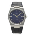 Tissot PRX Quartz Blue Dial Blue Leather Strap Watch for Men - T137.410.16.041.00