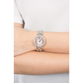Fossil Virginia Taupe Dial Silver Steel Strap Watch for Women - ES4147