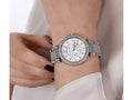Michael Kors Parker Diamonds Mother of Pearl Dial Silver Steel Strap Watch for Women - MK5572