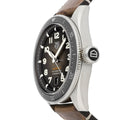Tag Heuer Autavia Automatic Grey Dial Brown Leather Strap Watch for Men - WBE5114.FC8266