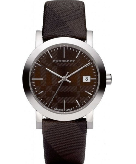 Burberry Brown Dial Brown Leather Strap Watch for Women - BU1775