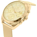 Tommy Hilfiger Mia Gold Dial Gold Mesh Bracelet Watch for Women - 1781488