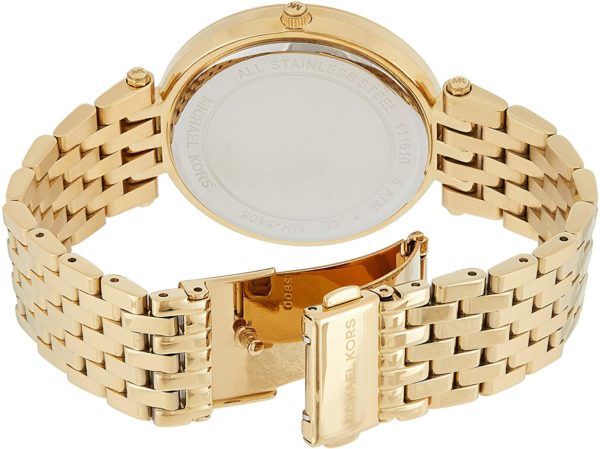 Michael Kors Darci Gold Dial Gold Steel Strap Watch for Women - MK3191