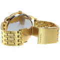 Diesel Mini Daddy Gold Dial Gold Steel Strap Watch For Men - DZ7306