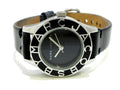 Marc Jacobs Blade Black Dial Black Leather Strap Watch for Women - MBM1082