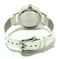 Marc Jacobs Miss Marc Pirate White Dial White Leather Strap Watch for Women - MBM1146