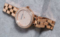 Swarovski Daytime Analog Gold Dial Gold Steel Strap Watch for Women - 5182231