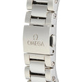 Omega Seamaster Aqua Terra Quartz Diamond Silver Dial Silver Steel Strap Watch for Women - 220.10.28.60.54.001