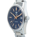 Tag Heuer Carrera Quartz Blue Dial Silver Steel Strap Watch for Women - WAR1112.BA0601