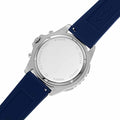 Fossil Garrett Chronograph Blue Dial Blue Rubber Strap Watch for Men - FS5709