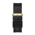Guess Phoenix Multifunction Black Dial Black Leather Strap Watch for Men - GW0202G1