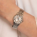 Tissot Carson Premium Lady Quartz Silver Dial Silver Steel Strap Watch For Women - T122.210.11.033.00