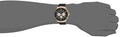 Guess Poseidon Chronograph Black Dial Black Rubber Strap Watch for Men - GW0057G1