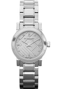 Burberry The City Silver Dial Silver Steel Strap Watch for Women - BU9213