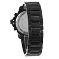 Movado Series 800 Chronograph Black Dial Black Steel Strap Watch For Men - 2600119