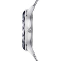 Swarovski Octea Nova Black Dial Silver Mesh Bracelet Watch for Women - 5430420