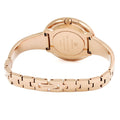 Swarovski Crystalline Bracelet White Dial Rose Gold Steel Strap Watch for Women - 5269250