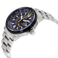 Citizen Pro Master Nighthawk Eco Drive Navy Blue Dial Silver Stainless Steel Watch For Men - BJ7006-56L