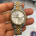 Rolex Datejust 41 Silver Dial Two Tone Jubilee Bracelet Watch for Men - M126333-0002