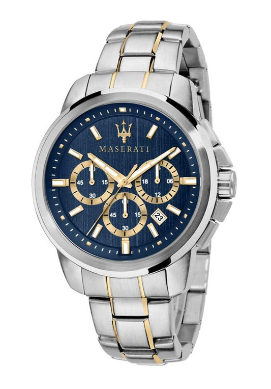 Maserati Successo Chronograph 44mm Stainless Steel Watch For Men - R8873621008