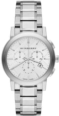 Burberry The City White Dial Silver Steel Strap Watch for Men - BU9750
